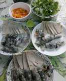 Bánh cuốn nóng nhà làm
