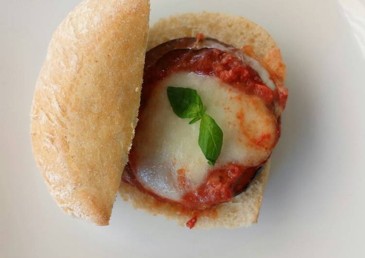 Recipe of Award-winning Parmigiana nel panino