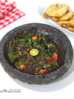 Foto resep Sambal Petis Kangkung Khas Semarang