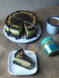 Kek Coklat Kunafa Pistachio