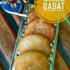 A picture of Wingko Babat.
