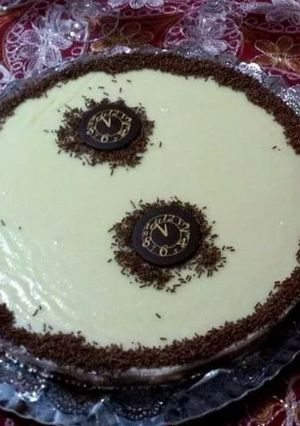 Una foto de Tarta tres chocolates