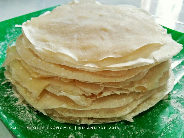 Resep Kulit Risol Ekonomis, Menggugah Selera