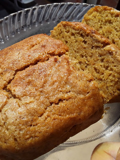Una foto de Budín de banana sin huevo..