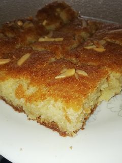 صورة لوصفة نمورة او هريسة 😋
