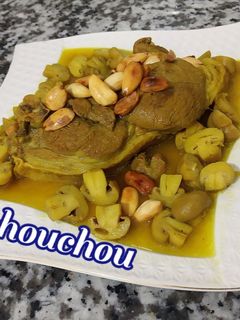 صورة لوصفة محمر باللحم والشومبينيو