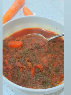 عکسی از دستور سوپ بُرش
