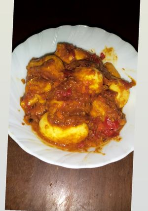 Foto resep Telur balado #BikinRamadanBerkesan