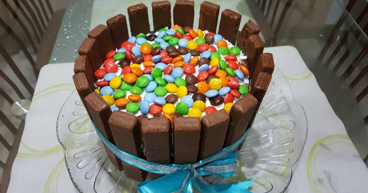 Resep Cake coklat wafer pudding strawberry oleh Aiphin 