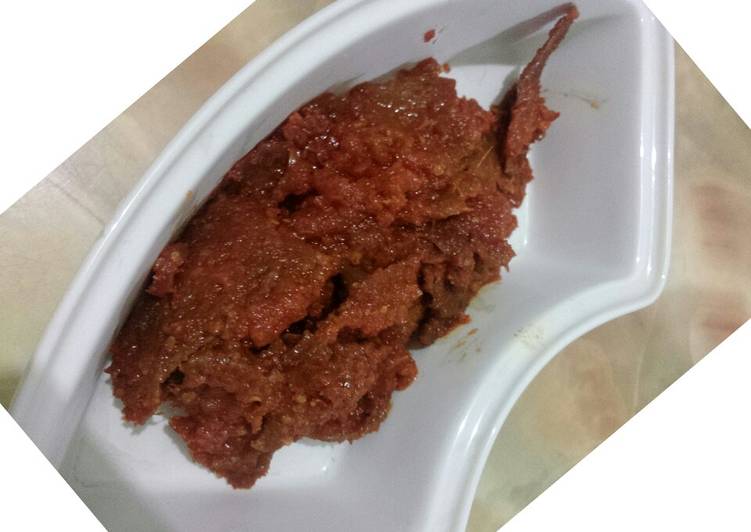 Dendeng balado
