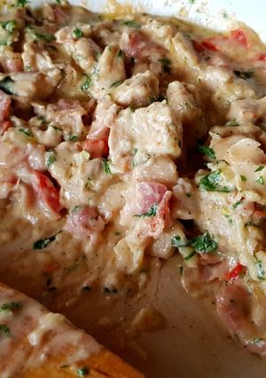A picture of Creamy chicken one pot.