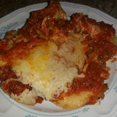 A picture of Lazy Crockpot Lasagna.