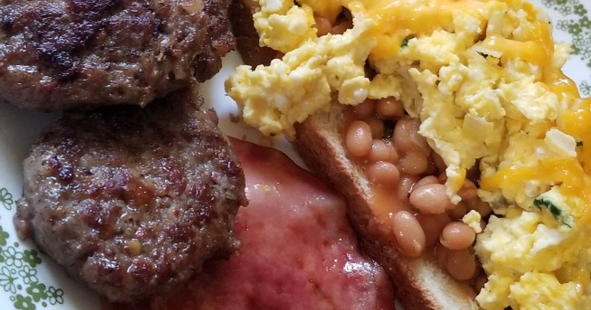 "Beans on Toast" Breakfast Recipe by Chef Mommy Nessa Cookpad