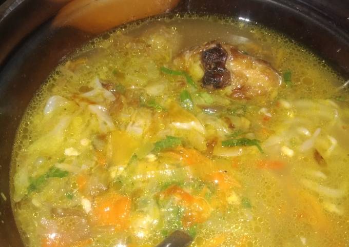 Cara membuat Soto ayam lamongan khas mamsdreyy Cara membuat Soto ayam lamongan khas mamsdreyy