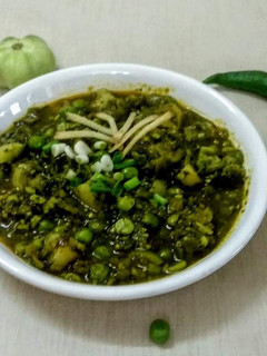 મટર-પાલક નીમોના રેસીપી મુખ્ય ફોટો