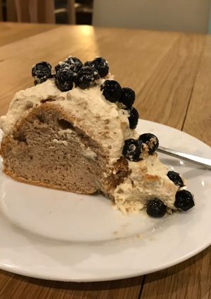 A picture of Bubble Tea Chiffon Cake.