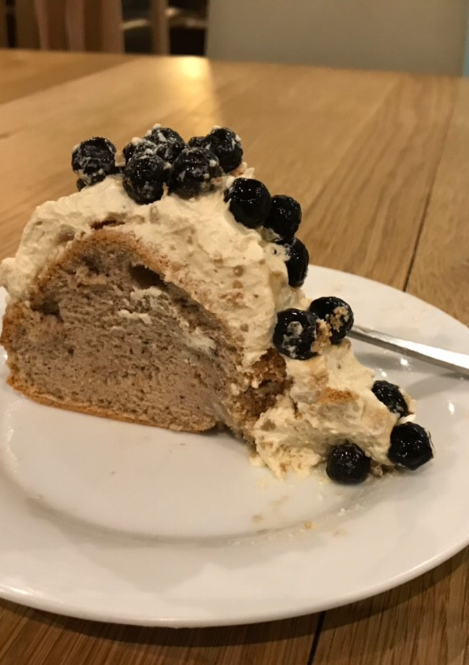 珍珠奶茶戚風蛋糕 的食譜成品照片