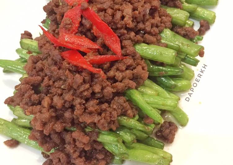 Resep Buncis Cah Sapi Simple Lezat