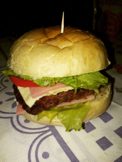 Una foto de Pan de hamburguesa casero