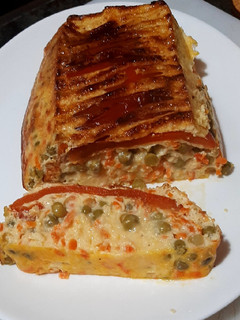 Una foto de Pastel de guisantes