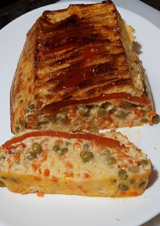 Una foto de Pastel de guisantes