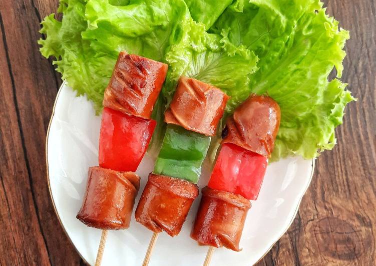 Cara Membuat Sosis Panggang Teriyaki yang Enak Banget