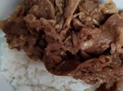 Gambar slice beef yoshinoya