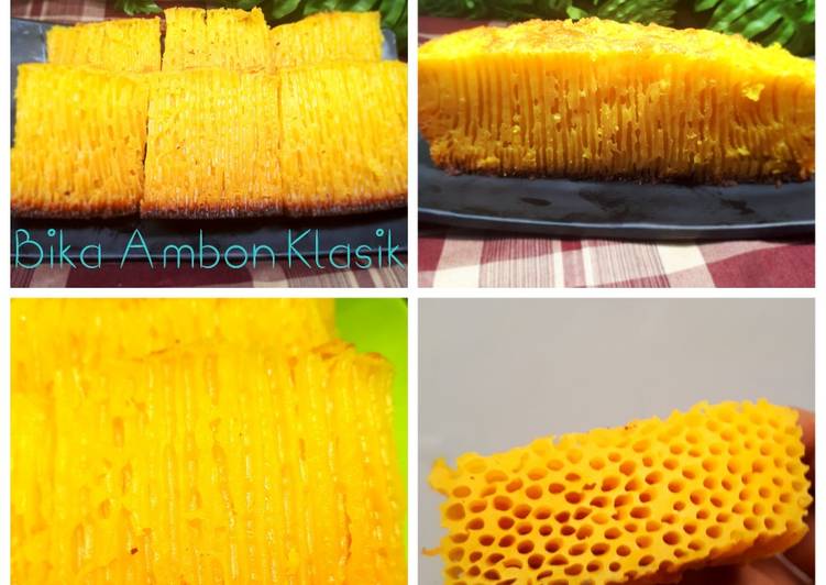 Langkah mengolah Bika Ambon klasik, Menggugah Selera