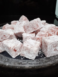 Una foto de Delicias turcas con sabor fresas