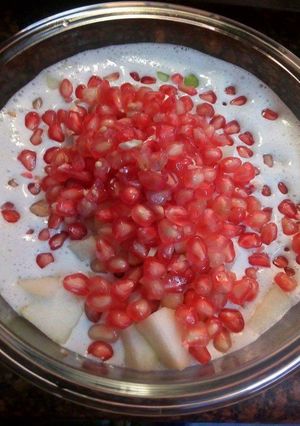 A picture of Fruit cream.