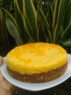 Foto resep Bolu Kukus Pop Ice Lapis Nutrisari Jeruk
