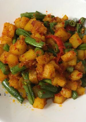 Foto resep Balado Kentang Buncis