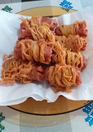 Foto resep Sosis gulung mie