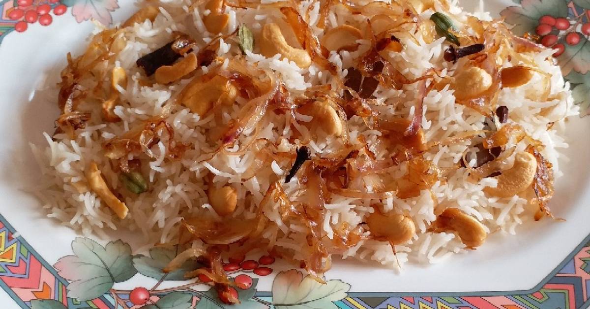Kerala Ghee Rice (Malabar Ney Choru) Recipe by Rosalyn_Kitchen - Cookpad