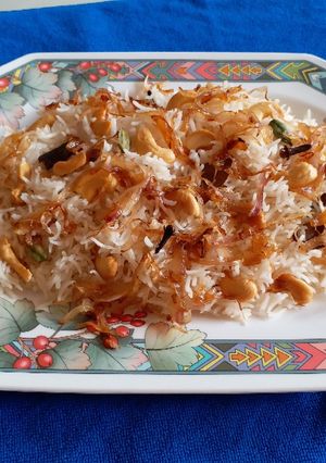 A picture of Kerala Ghee Rice (Malabar Ney Choru).