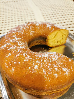 Una foto de Budín de mandarina SIN azúcar