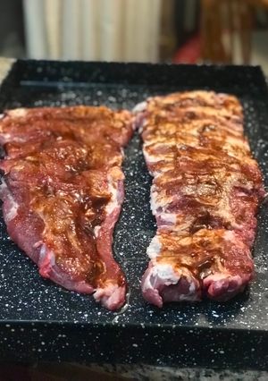 Una foto de Pechito de cerdo al horno de barro (horno Común también)