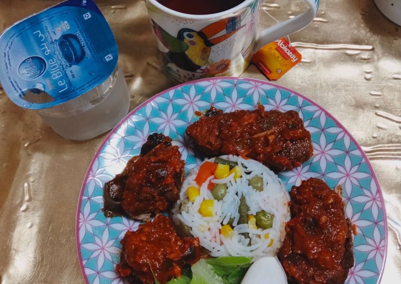 Cara Gampang Membuat Nasi vegetarian yang Lezat Sekali