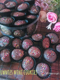 Foto resep Brownies mini cookies
