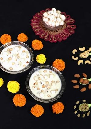 A picture of Makhana Kheer.