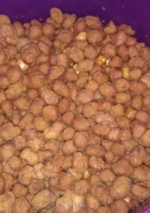 Foto resep Kacang telur pedas manis