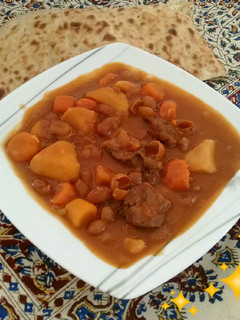 عکسی از دستور تاس کباب