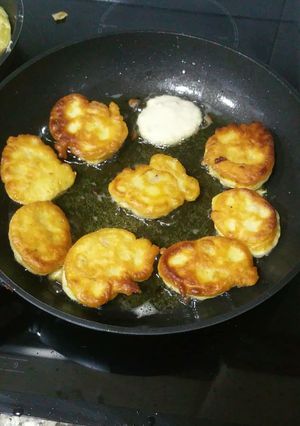 Una foto de Buñuelos de gamba de mi abuela
