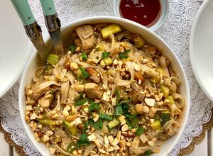 Una foto de Pad Thai (a mi manera)