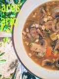 Sopa de Champiñones y Cebada