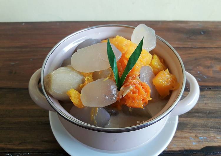 Kolak Labu Kuning, Ubi dan Kolang-Kaling