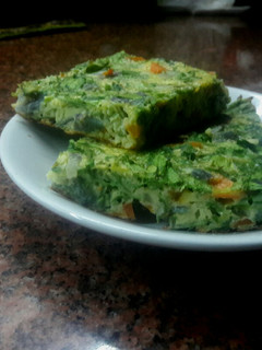Una foto de Torta de verduras para entrada o para el matecito