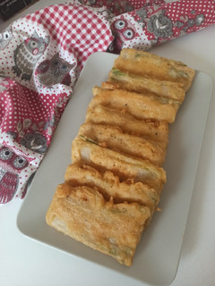 Una foto de Pencas de acelga rellenas
