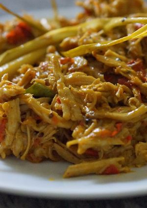 Foto resep Ayam suwir pedas bumbu bali