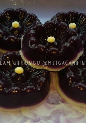 Foto resep Kue Talam Ubi Ungu